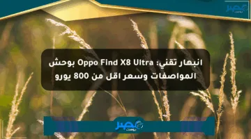 انبهار تقني: Oppo Find X8 Ultra بوحش المواصفات وسعر أقل من 800 يورو